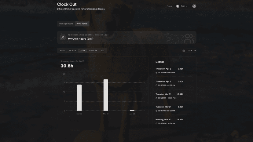 Clock Out preview