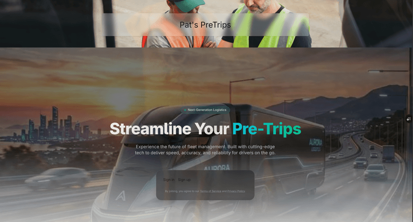 Pat's Pre-Trips preview